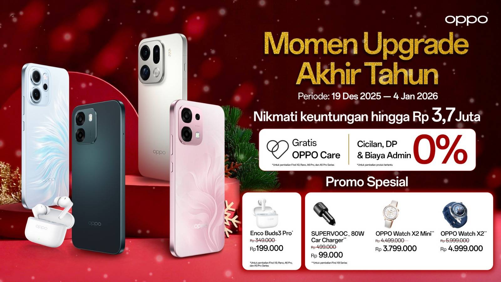 Promo Oppo akhir tahun 2025.