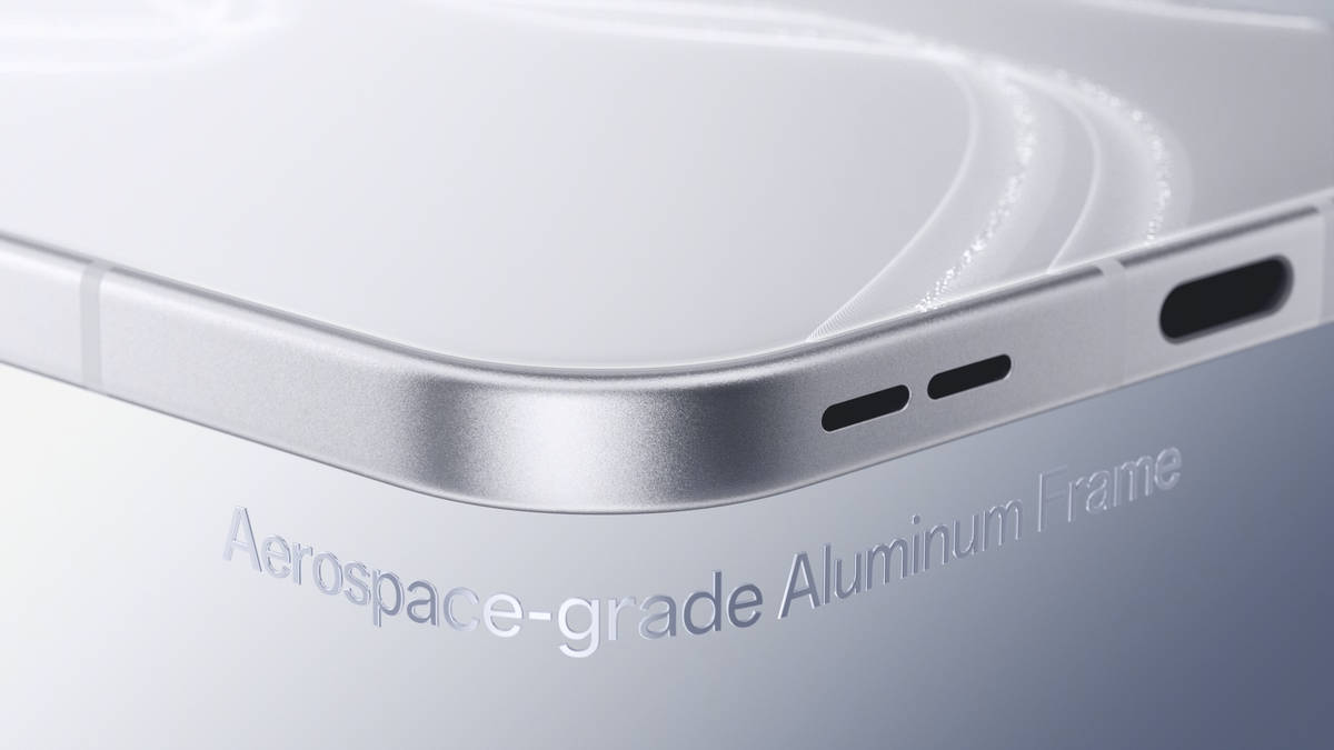 Oppo Reno 15 mengusung frame berbahan aluminium kelas aerospace.