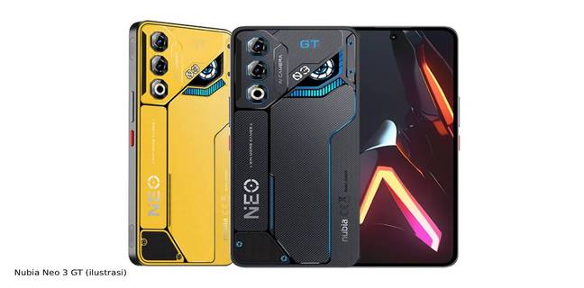 Belum Meluncur, Nubia Neo 5 GT Sudah Lolos Sertifikat di Indonesia Nubia Neo 5 GT Masuk Postel, Ini Bocoran Gambarnya