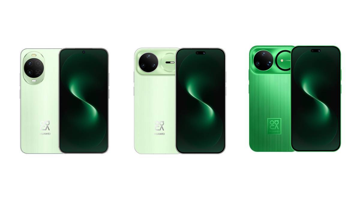 Dari kiri ke kanan: Huawei Nova 15, Nova 15 Pro, Nova 15 Ultra.