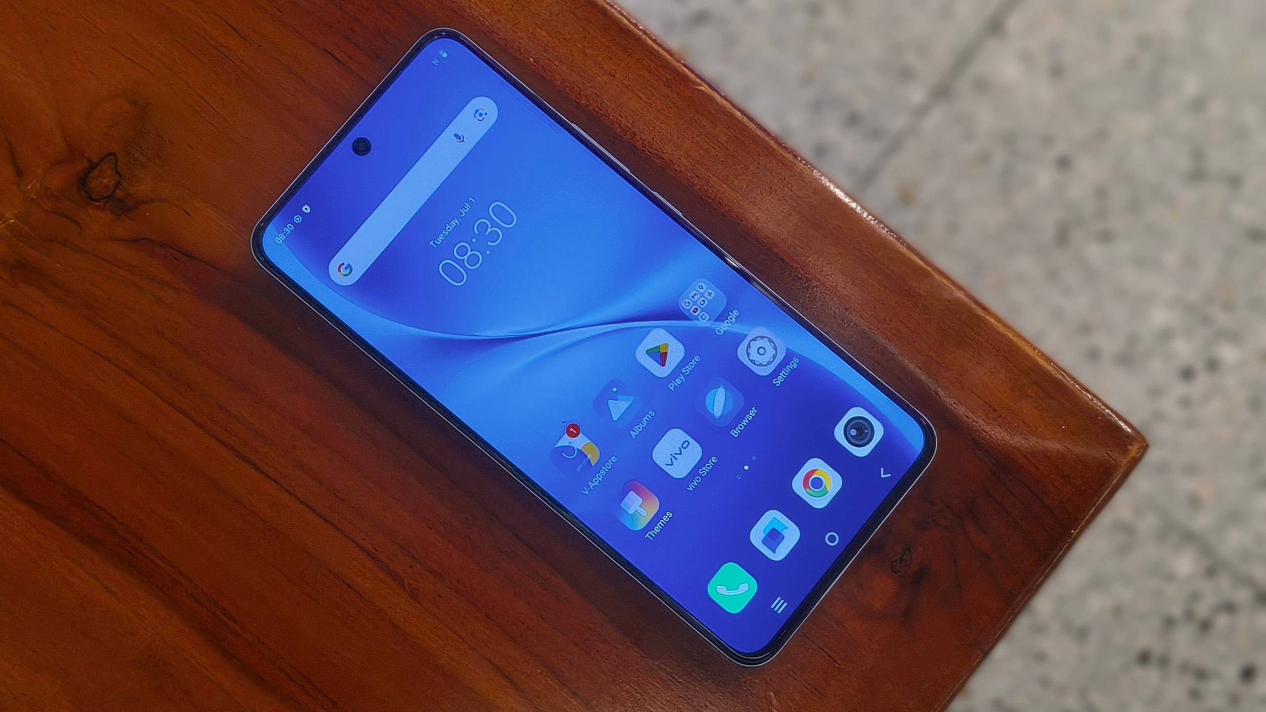 Layar Vivo V60 Lite 5G.