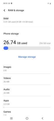 ROM dan aplikasi prainstal hanya "menyita" storage sekitar 5 GB-an.