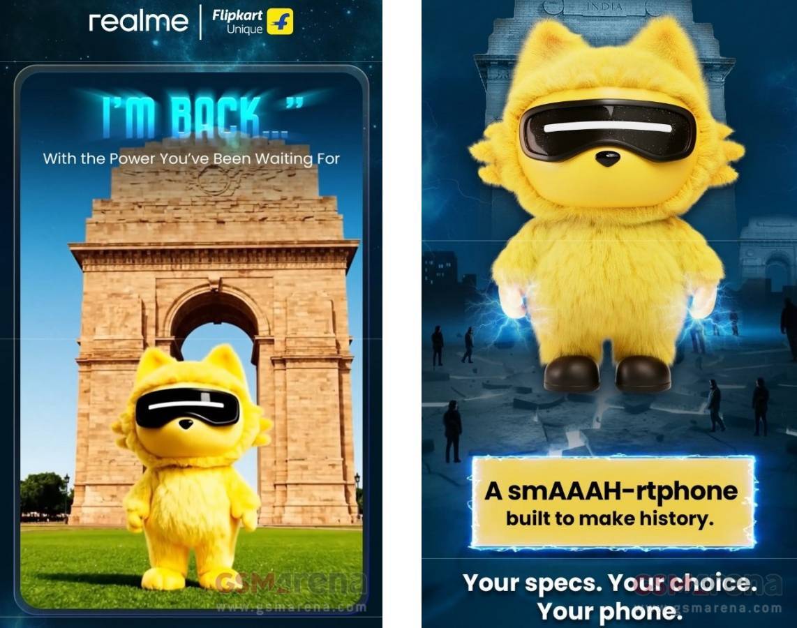 Teaser perangkat Realme P series yang muncul di situs Flipkart, diduga kuat mengacu pada Realme P4 Power.