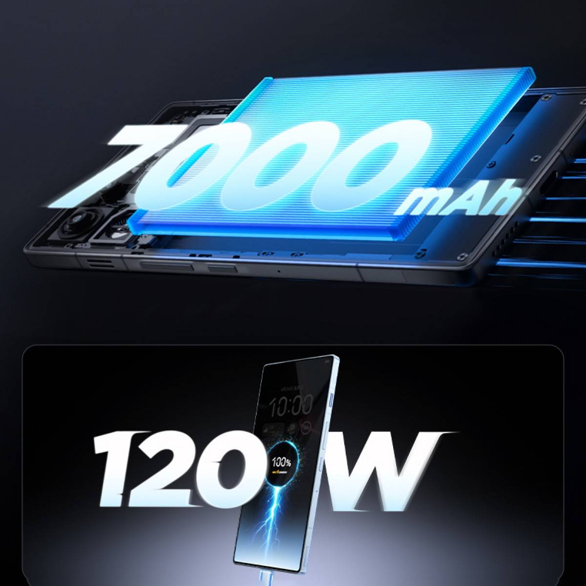 Walau tipis, baterainya tetap berkapasitas besar yaitu 7.000 mAh.