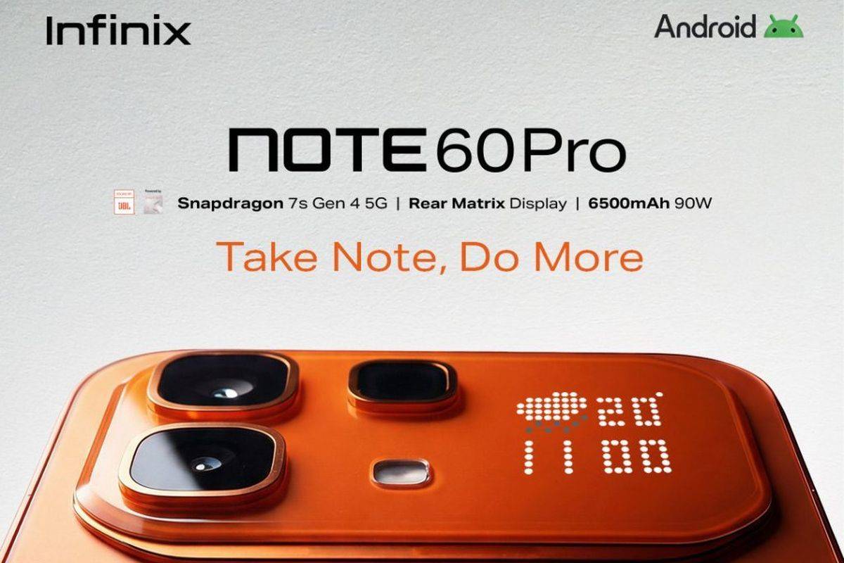 Infinix Note 60 Pro.