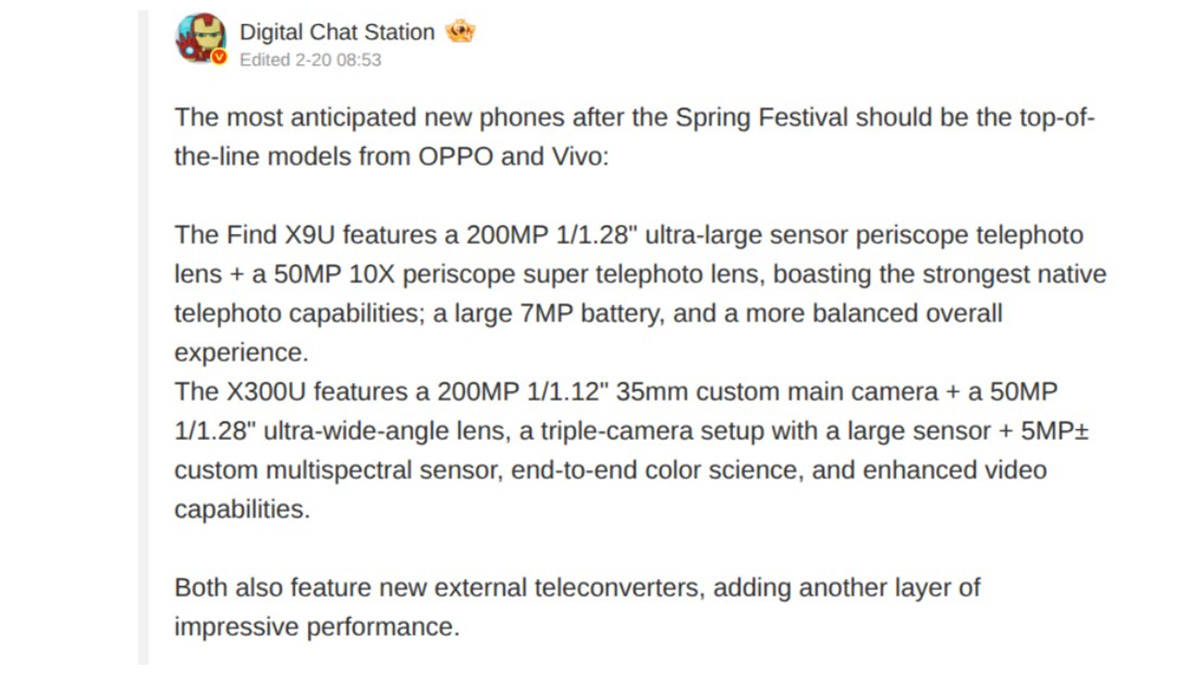 Bocoran Kamera Oppo Find X9 Ultra Vs Vivo X300 Ultra, Lebih Bagus Mana?
