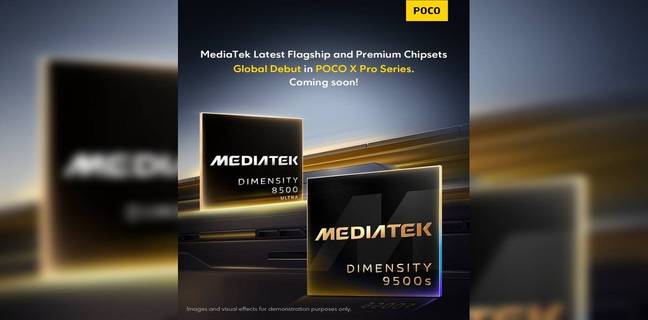 Poco X8 Pro Dipastikan Pakai Chip Dimensity 8500 Ultra dan 9500s Poco X8 Pro Dipastikan Pakai Chip Dimensity 8500 Ultra dan 9500s