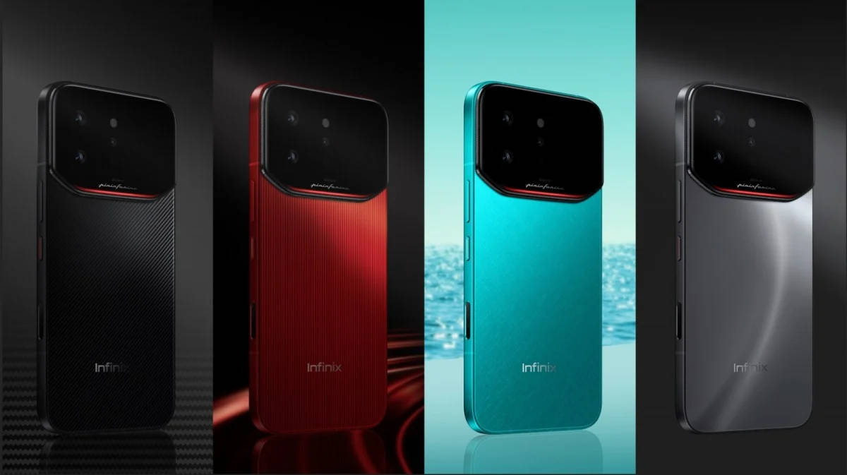 Varian warna Infinix Note 60 Ultra.
