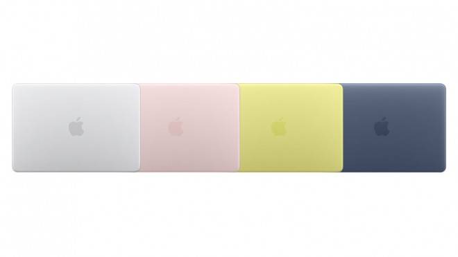 Varian warna MacBook Neo yang lebih meriah.