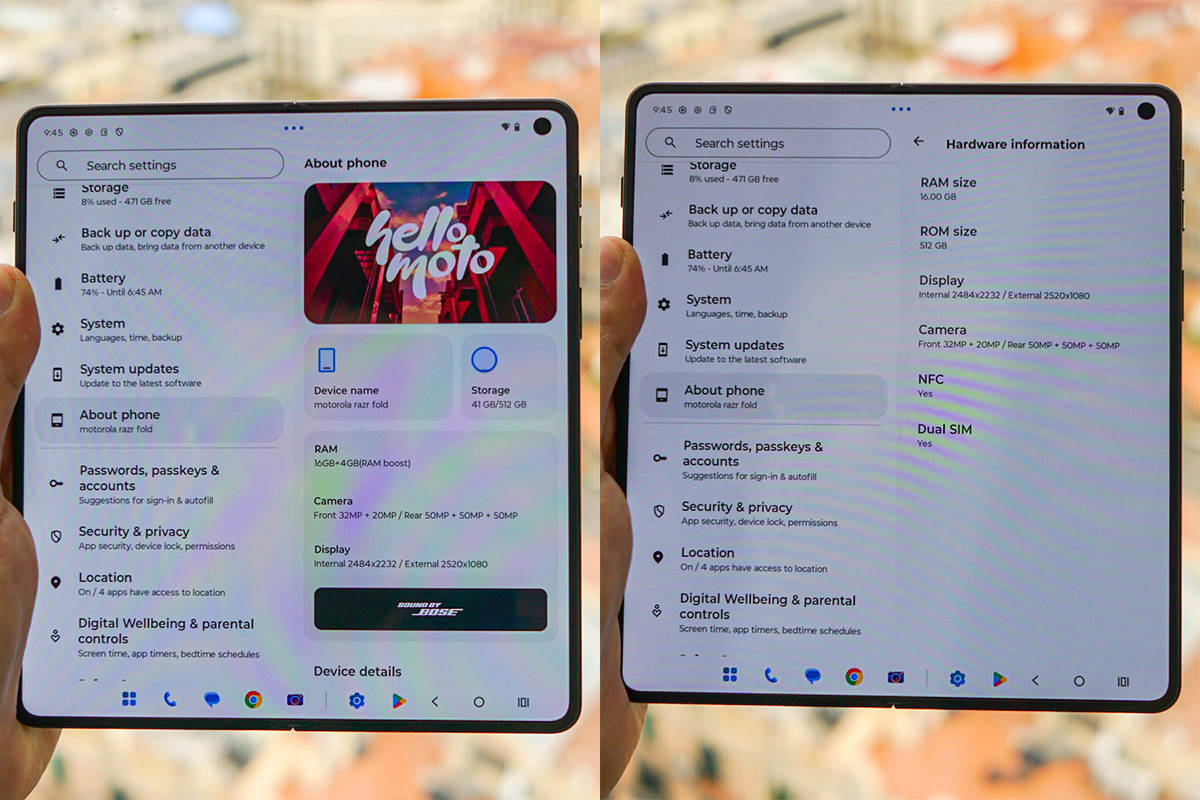 Menjajal Razr Fold, HP Lipat Book Style Pertama Motorola