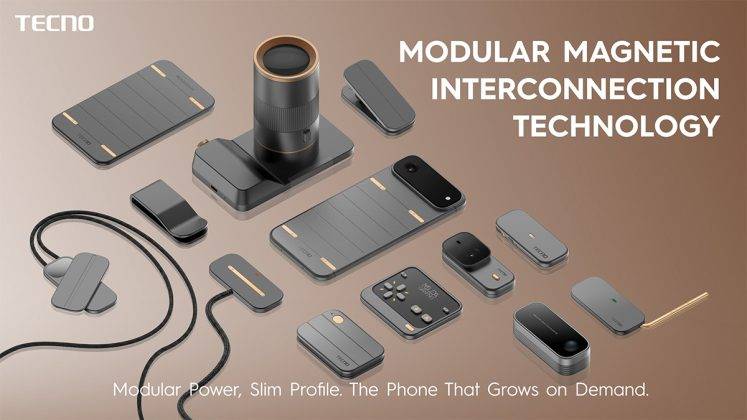 Menjajal HP Modular Tecno di MWC 2026, Kameranya Bisa Diganti-ganti