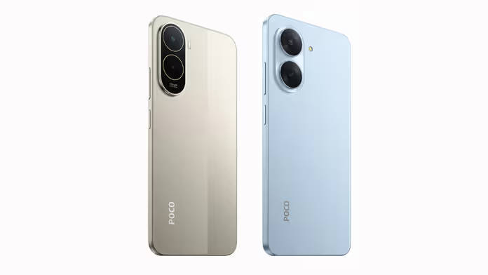 Poco C81 (kiri), Poco C81x (kanan).