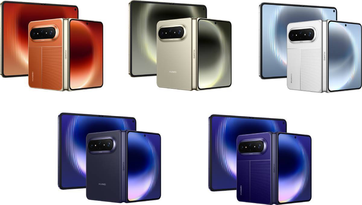 Varian warna Huawei Pura X Max.