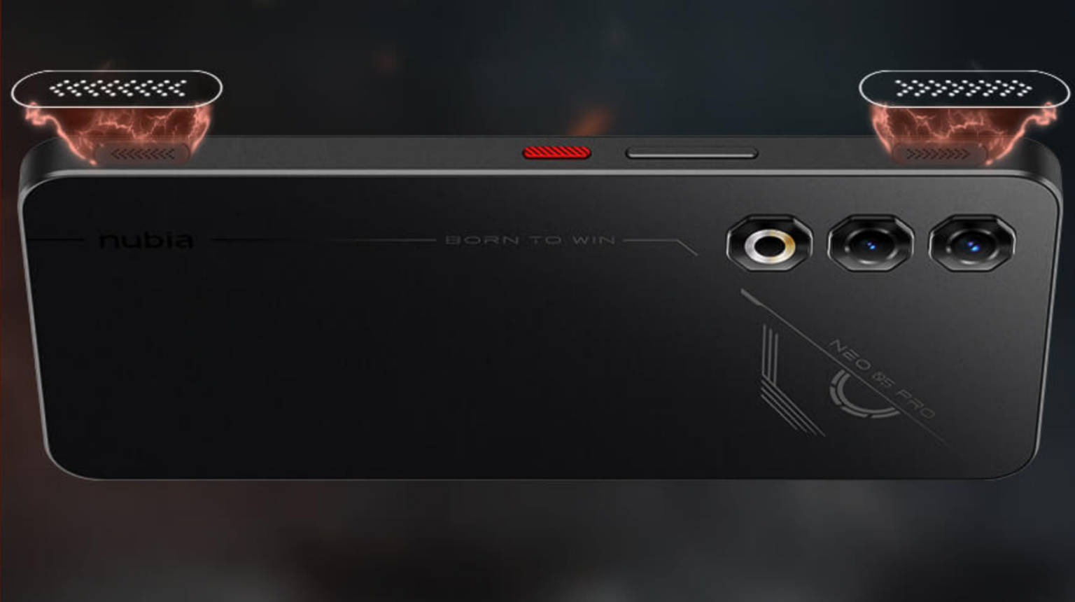 Tombol bahu di Nubia Neo 5 Pro, memberikan pengalaman bermain seperti konsol gaming.
