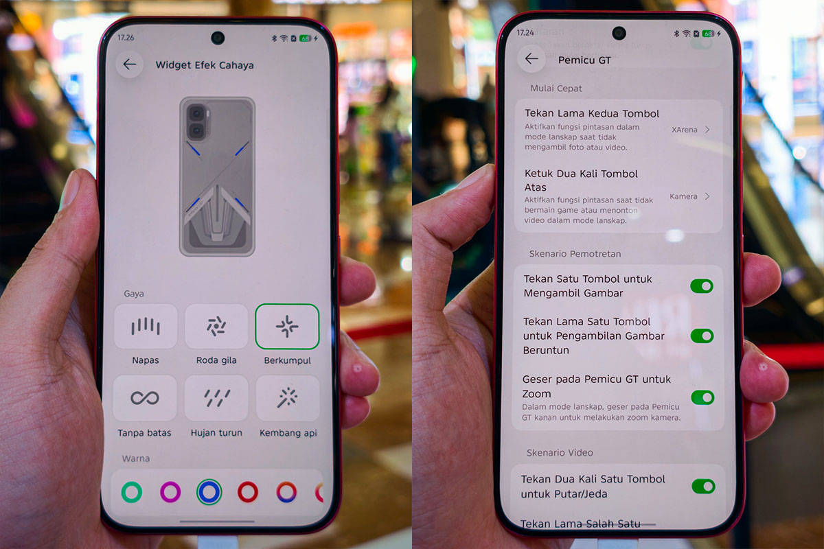 Hands-on Infinix GT 50 Pro, HP Gaming dengan Liquid Cooling dan Trigger Baru