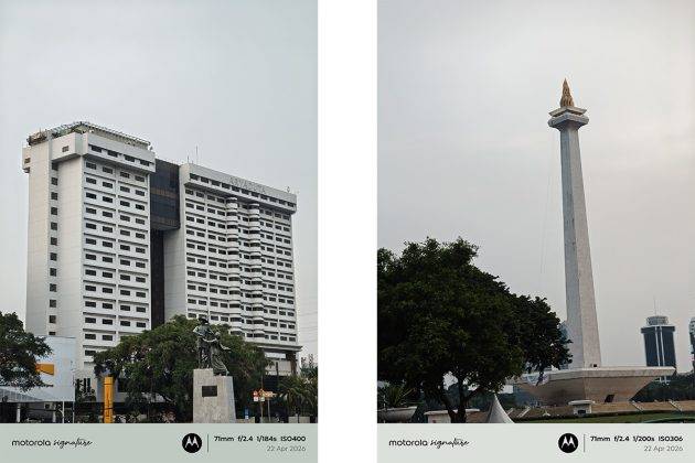 Memotret Langit Jakarta dengan Motorola Signature, Begini Hasil Jepretannya