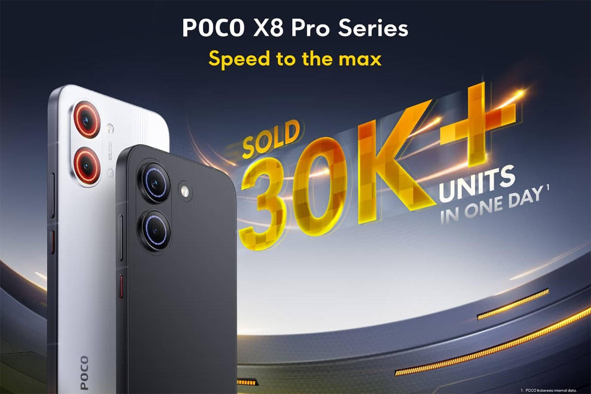 Sehari, Penjualan Poco X8 Pro Series Diklaim Tembus 30.000 Unit