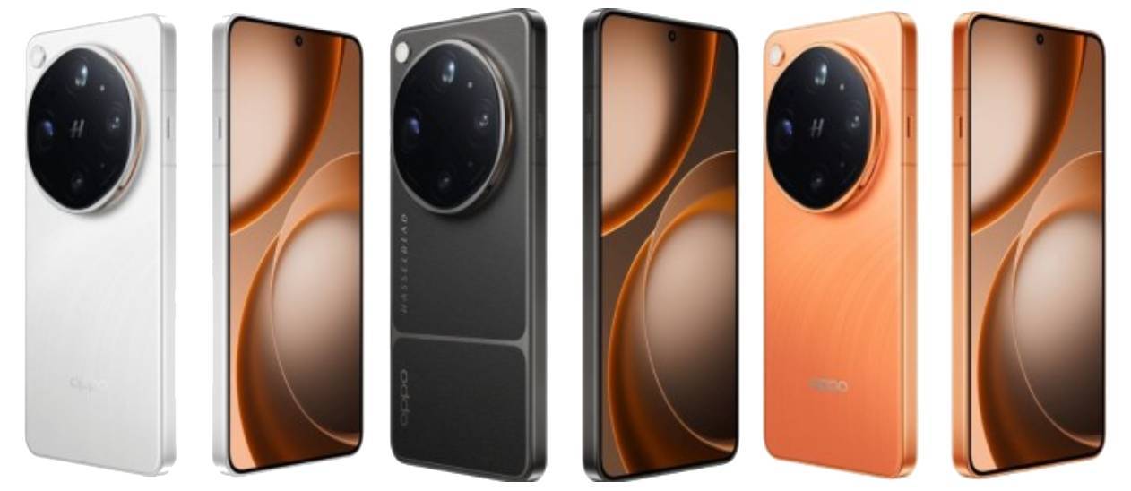 Varian warna Oppo Find X9 Ultra.