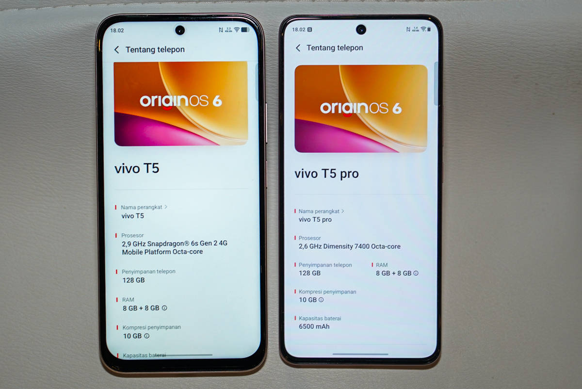 Menggenggam Vivo T5 dan T5 Pro 5G, Duo HP All-rounder Harga Mulai Rp 3 Jutaan