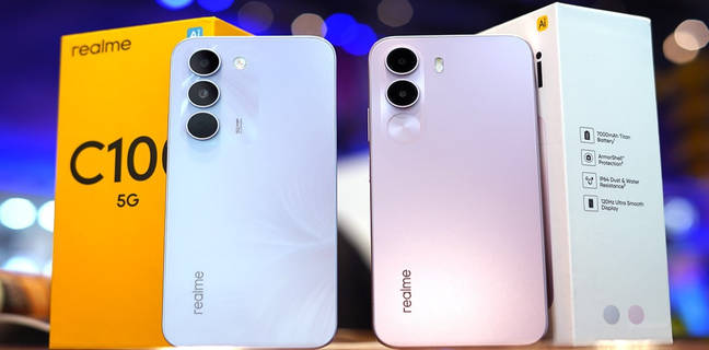 Realme C100 5G dan C100i 4G Muncul dalam Video Hands-on Realme C100 5G dan C100i 4G Muncul dalam Video Hands-on
