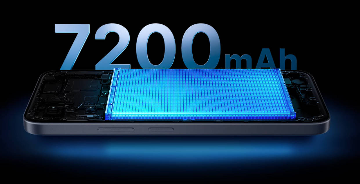 iQoo Z11x dibekali baterai besar 7.200 mAh.