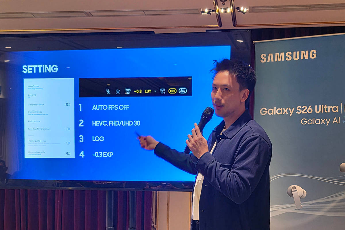 Kreator Konten Wajib Pakai Video LOG di Samsung Galaxy S26 Ultra, Ini Alasannya