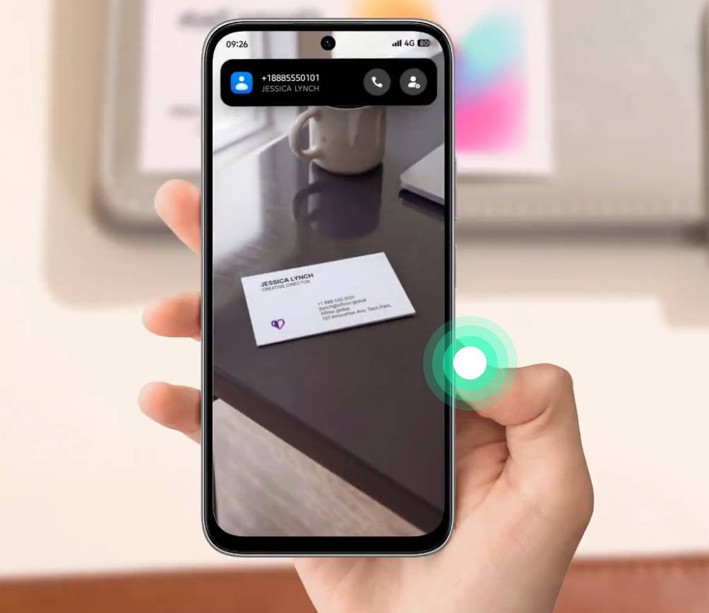 Fitur One-Tap AI di Infinix HOT 70.