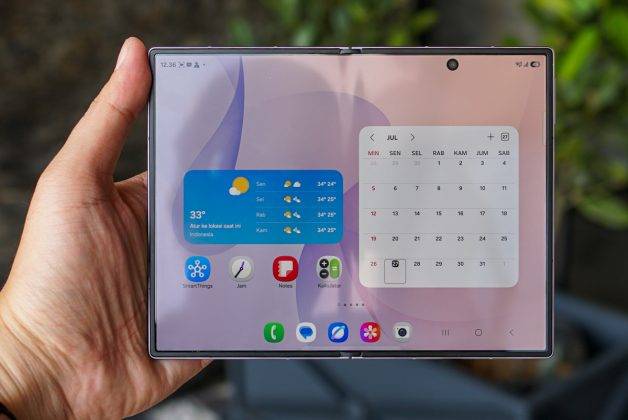 Tampilan Lengkap Samsung Galaxy Z Fold 8, HP Lipat Imut Berbentuk Unik