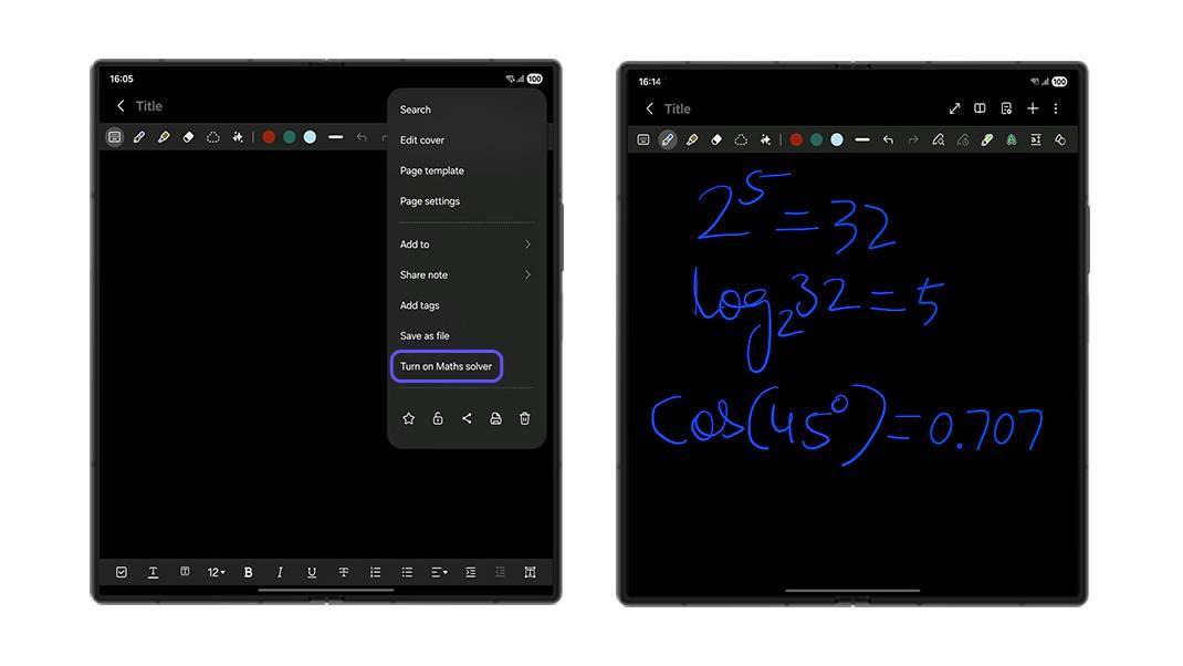 Math Solver Samsung