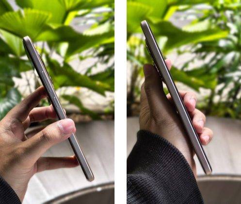 Sisi kanan dan kiri Redmi Note 15 Pro Plus.