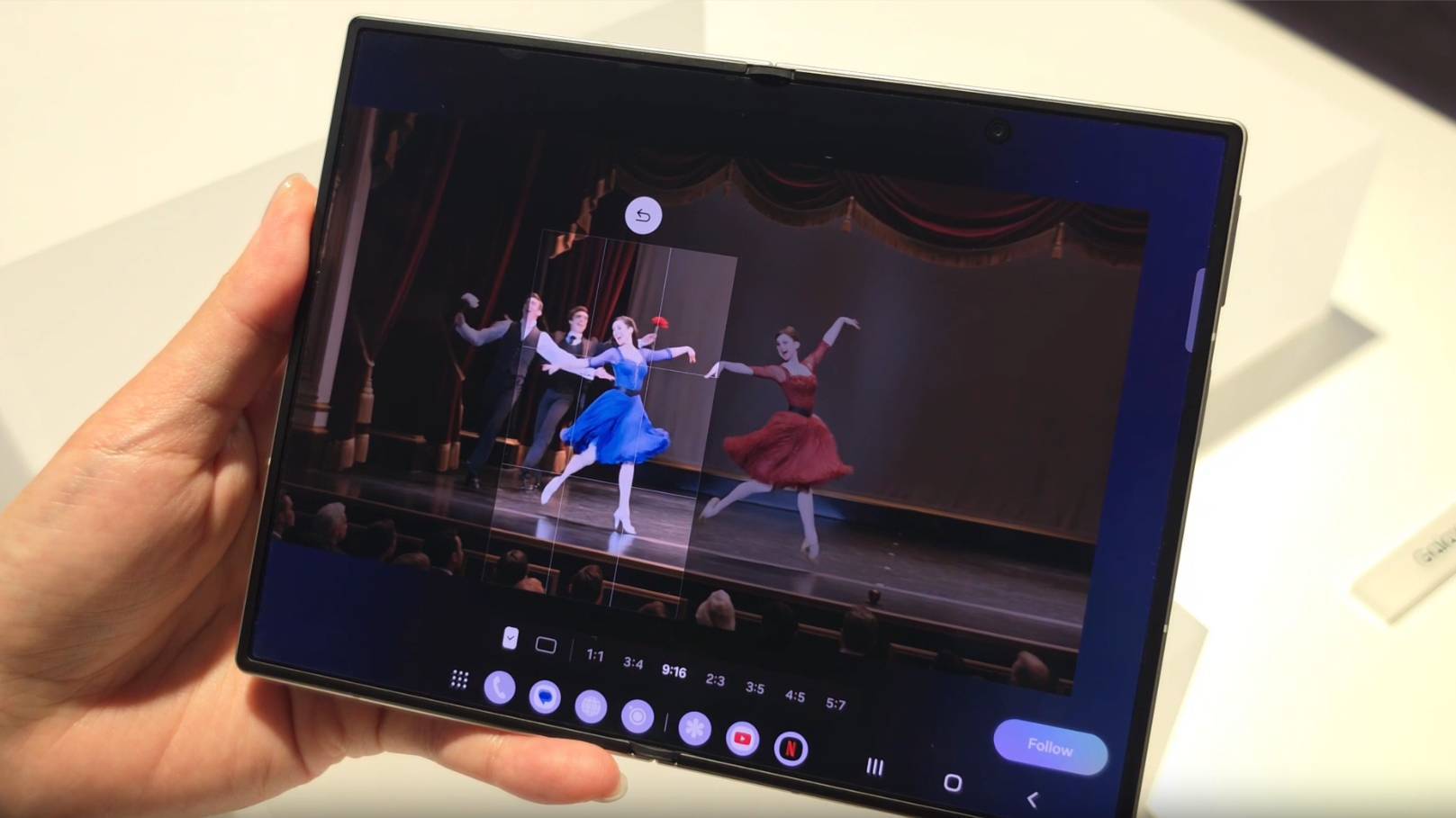 My FanCam di Galaxy Z Fold 8.