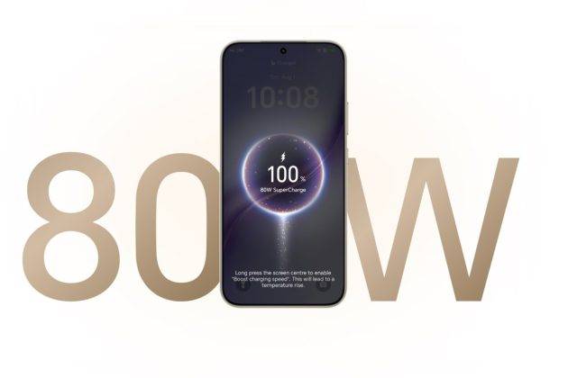 Fast charging 80 watt pada Honor X9e Pro.