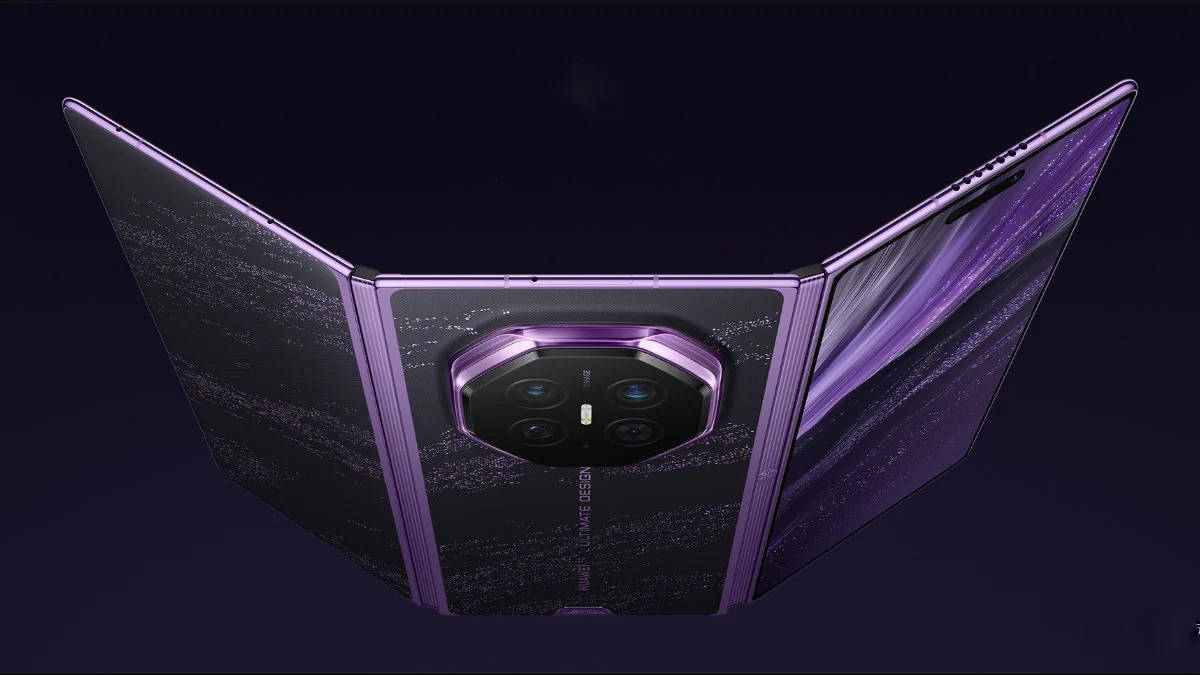 HP Lipat Tiga Huawei Mate XT2 Ultimate Design Resmi, Mekanismenya Jadi Beda