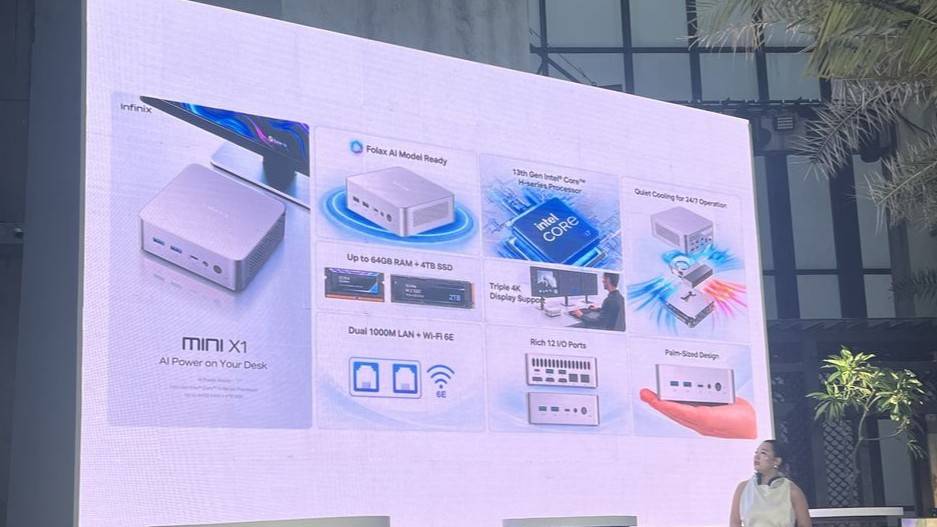 One-pager Infinix Mini X1.