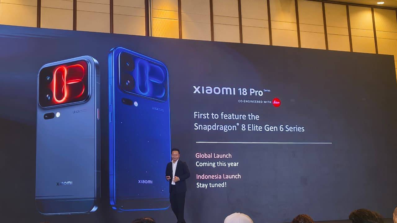 Xiaomi 18 Pro akan meluncur di pasar global tahun ini, namun kehadirannya di Indonesia belum terkonfirmasi.