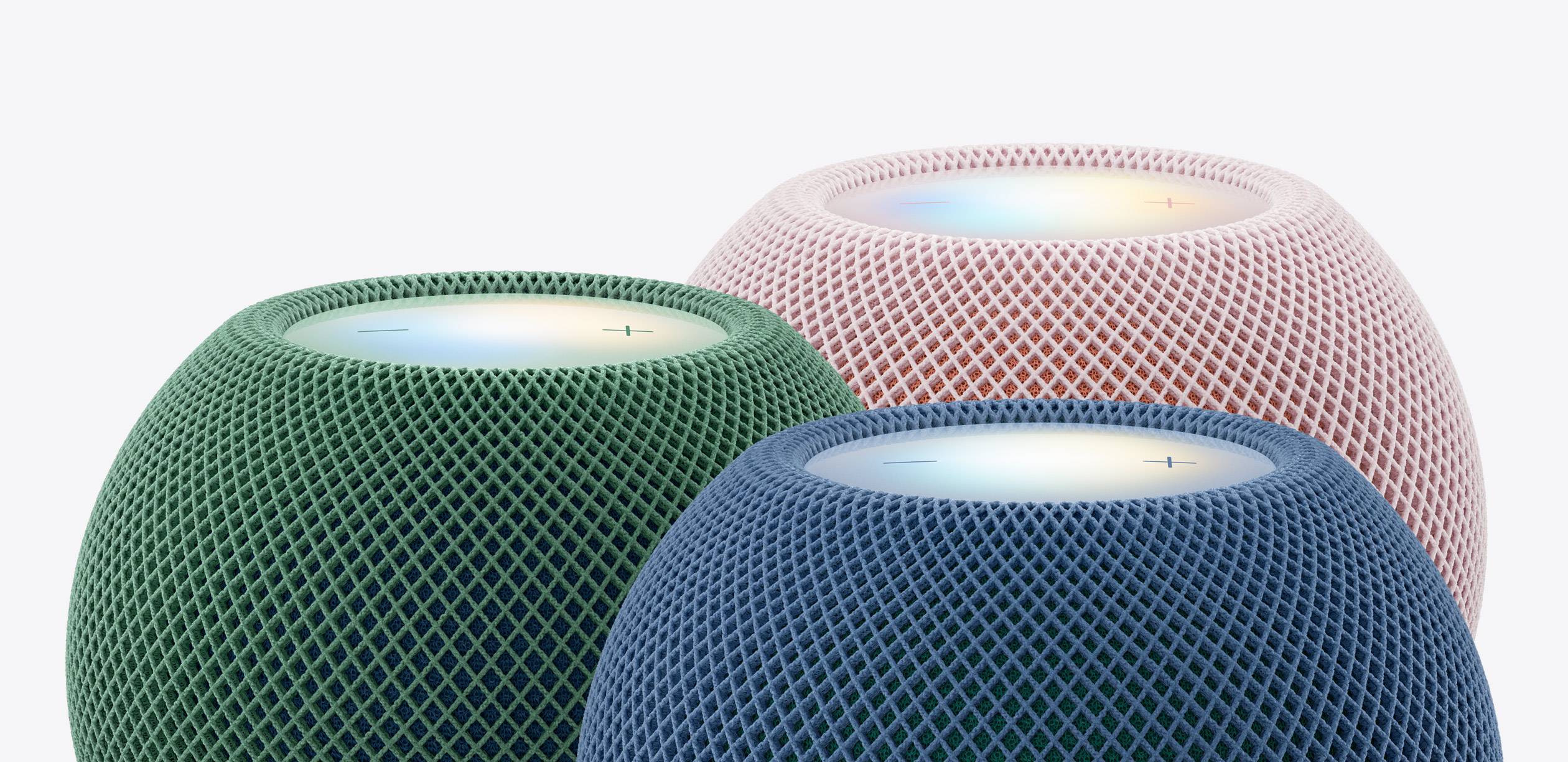 HomePod Mini 2 punya dua varian baru yakni pink dan hijau.