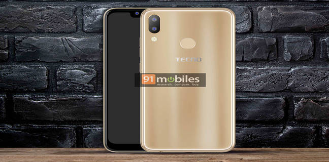 टेक्नो ला रही है अपना पहला नॉच डिसप्ले वाला फोन, डुअल रियर कैमरा से होगा लैस