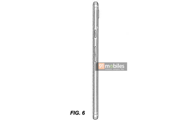 google pixel patent files full display phone slider panel in hindi