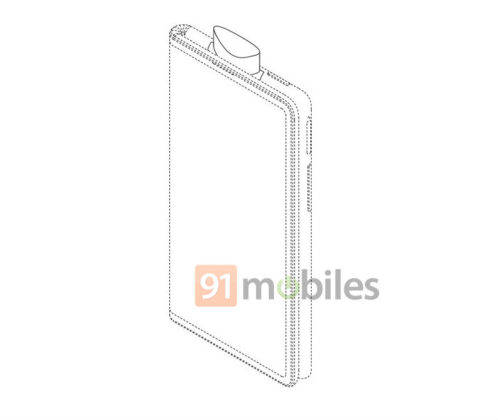 oppo foldable phone patent pop up camera triple sensor in hindi