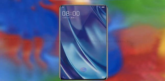 लॉन्च से पहले ही लीक हुई वीवो अपेक्स 2019 की फोटो, डिसप्ले के अंदर होगा सेल्फी कैमरा vivo apex 2019 image leak in display fingerprint sensor pop up selfie camera in hindi