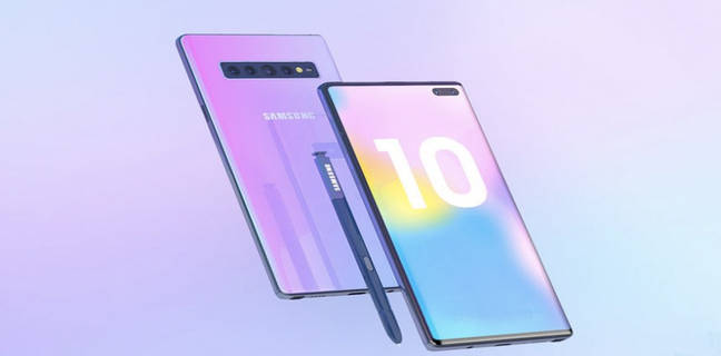 samsung Galaxy Note 10 4300mah battery specifications leaked buttonless design