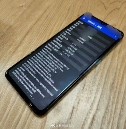 OPPO Reno 3 real images leaked waterdrop notch 8gb ram launch date 26 december