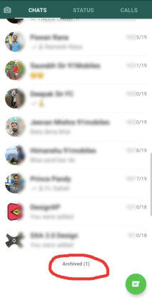 whatsapp tips and tricks how to hide personal message archive chat