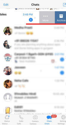 whatsapp tips and tricks how to hide personal message archive chat