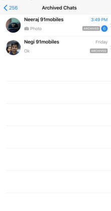 whatsapp tips and tricks how to hide personal message archive chat