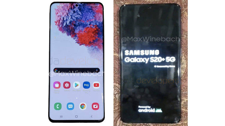 Samsung Galaxy S20 plus 5g real live images design specifications penta rear camera 11 february launch