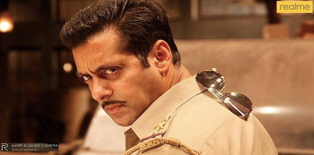 सलमान खान ने खिंचवाई Realme 6 से फोटो, 64एमपी क्वॉड कैमरे के साथ जल्द होगा इंडिया में लॉन्च salman khan clicked by realme 6 64mp quad camera smartphone launching soon india