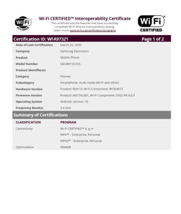 Samsung Galaxy M01 SM-M015G/DS SM-M015F/DS listed on wifi alliance android 10 specs leaked