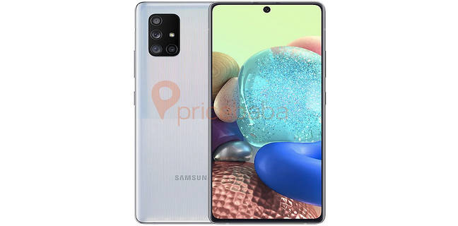 Samsung Galaxy A71 5G की फोटो आई सामने, क्वॉड कैमरे के साथ मिलेगी पंच-होल डिसप्ले और बड़ी बैटरी Samsung Galaxy A71 5G images leaked look design specs price revealed