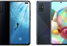 Samsung Galaxy A71 vs Vivo V19 comparison camera battery display design processor performance review in hindi